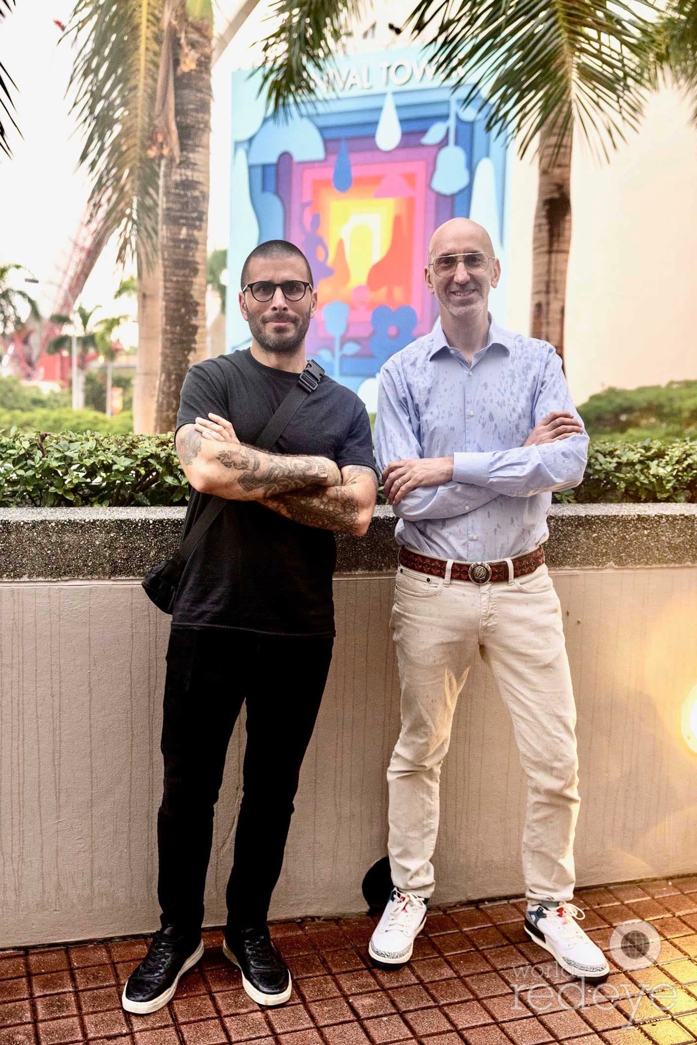 Typoe Transforms the Carnival Tower at the Arsht Center